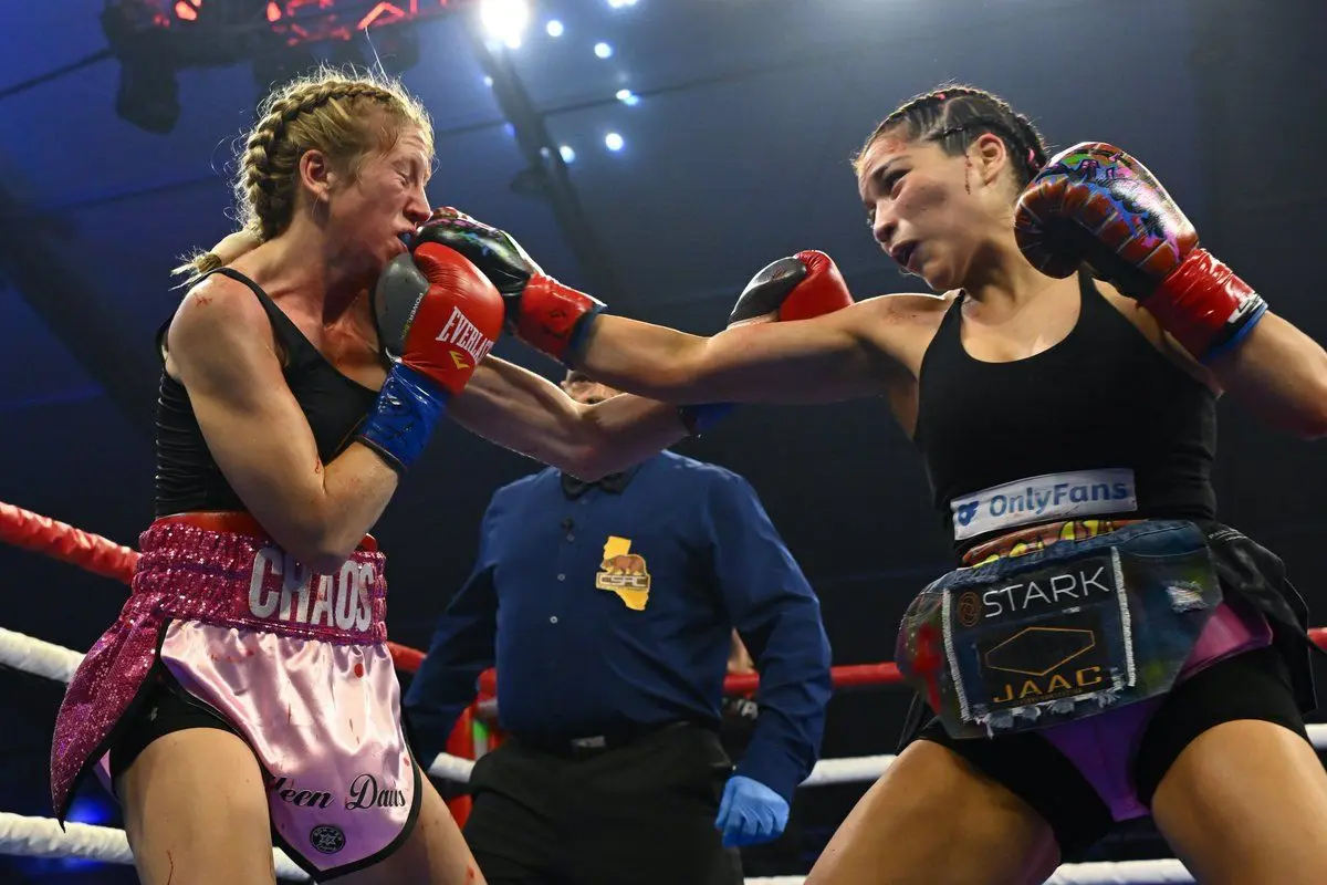 Right Hook Roxy Verduzco Means Business