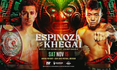 Espinoza vs Khegai Scheduled November 15 in Mexico