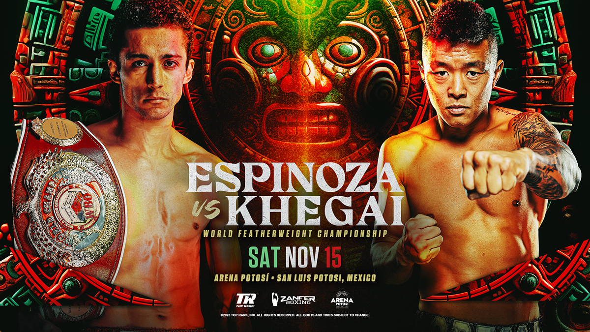 Espinoza vs Khegai Scheduled November 15 in Mexico