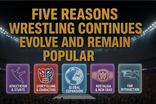 Wrestling evolution continues with new storylines and characters