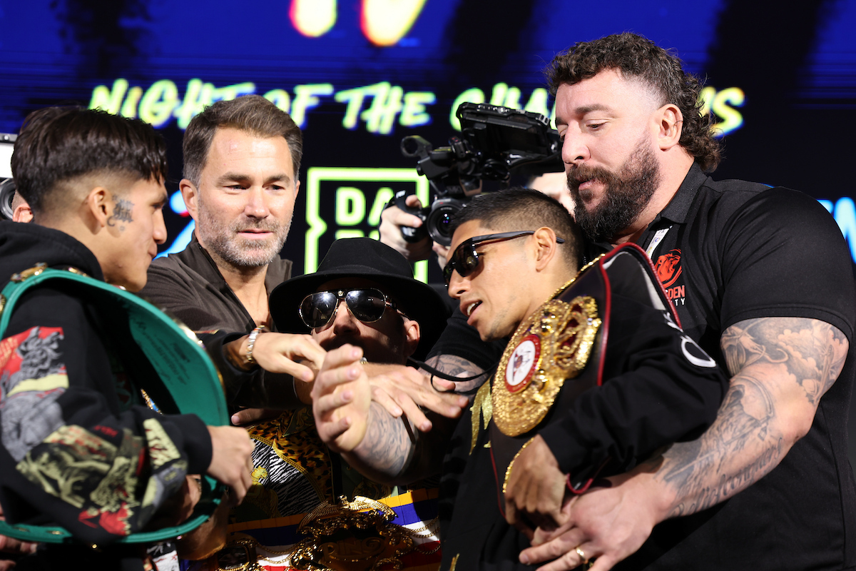 Bam Rodriguez vs Fernando Martinez is guaranteed action. Photo: Leigh Dawney, Queenberry Benavidez vs Yarde Ring IV