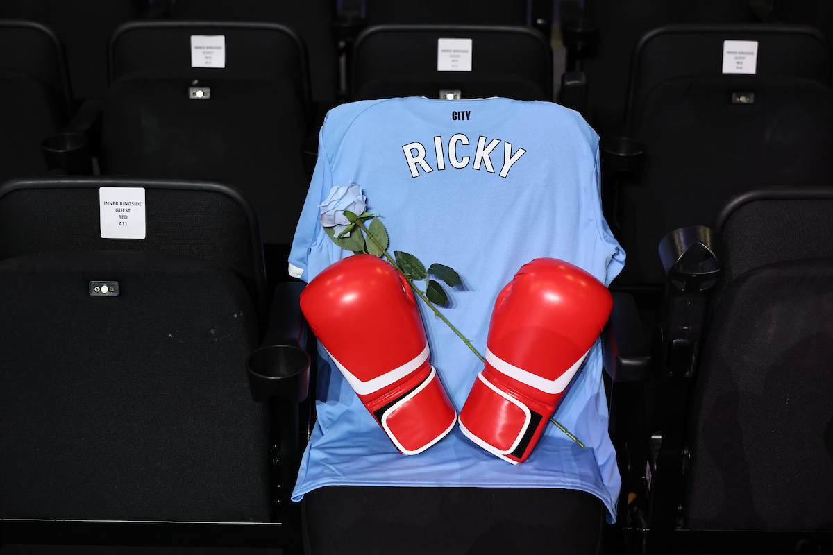 Queensberry Promotions honored Manchester native son Ricky Hatton. Photo: Leigh Dawney, Queensberry