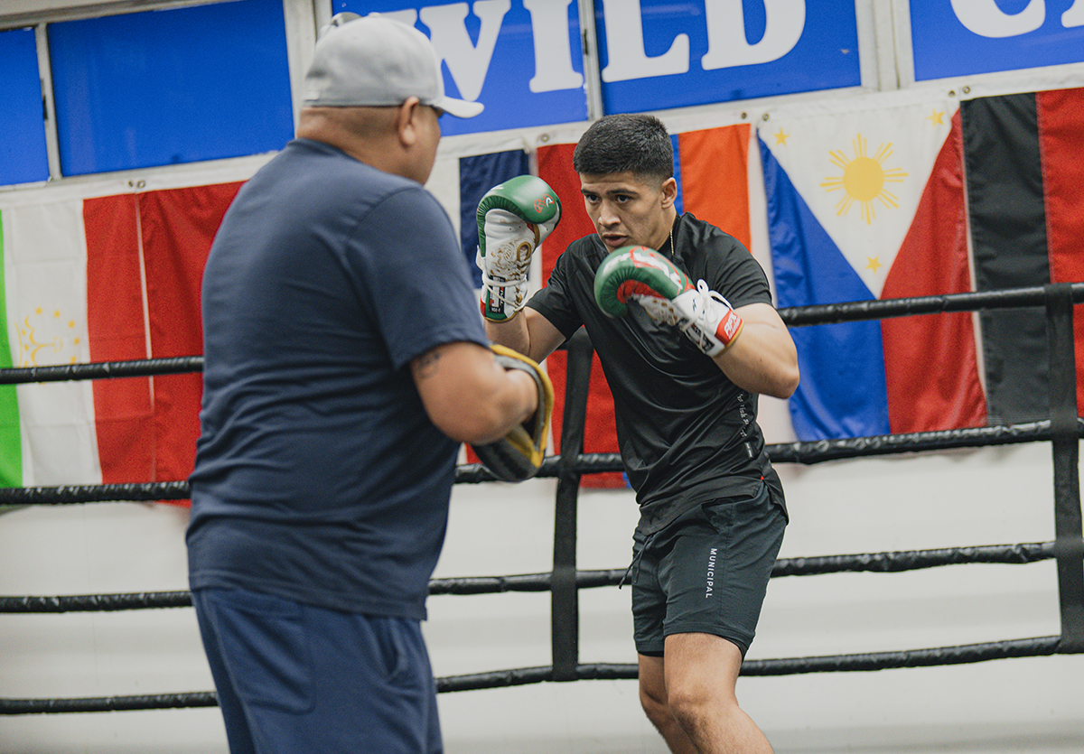 Manny Pacquiao Jr. makes his pro boxing debut Thanksgiving weekend on Saturday. Photo: Manny Pacquiao Promotions