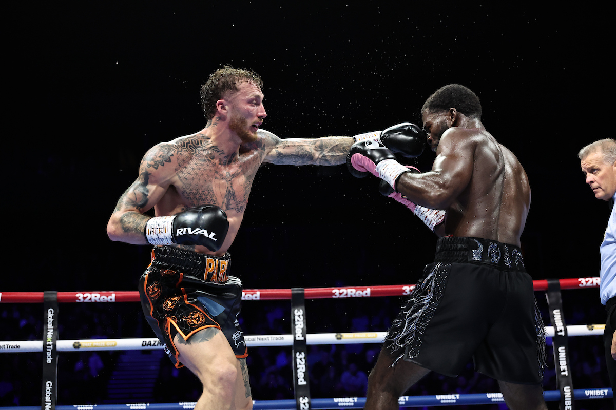 Zach Parker appeared to win the fight against Joshua Buatsi behind a strong jab but the scorecards said otherwise. Photo: Leigh Dawney, Queensberry