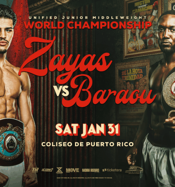 Zayas vs Baraou Unification Showdown Set Jan. 31 in Puerto Rico