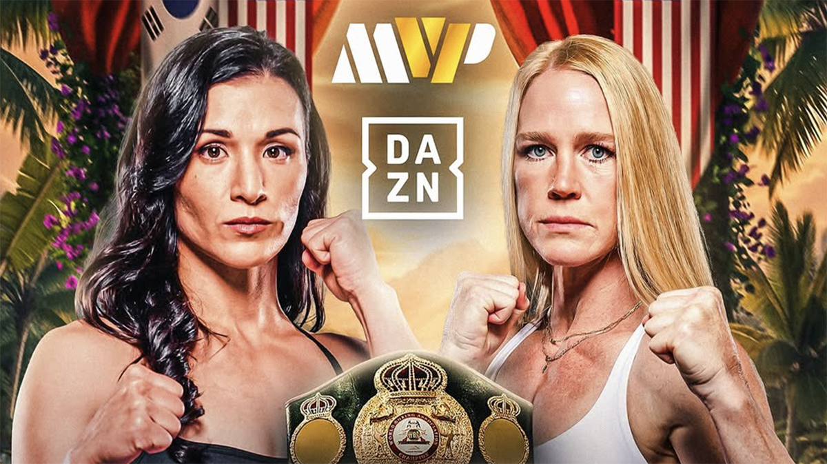 Stephanie Han and Holly Holm will fight for Han's title as Holm attempts to win her fourth division championship. Photo: MVP Amanda Serrano