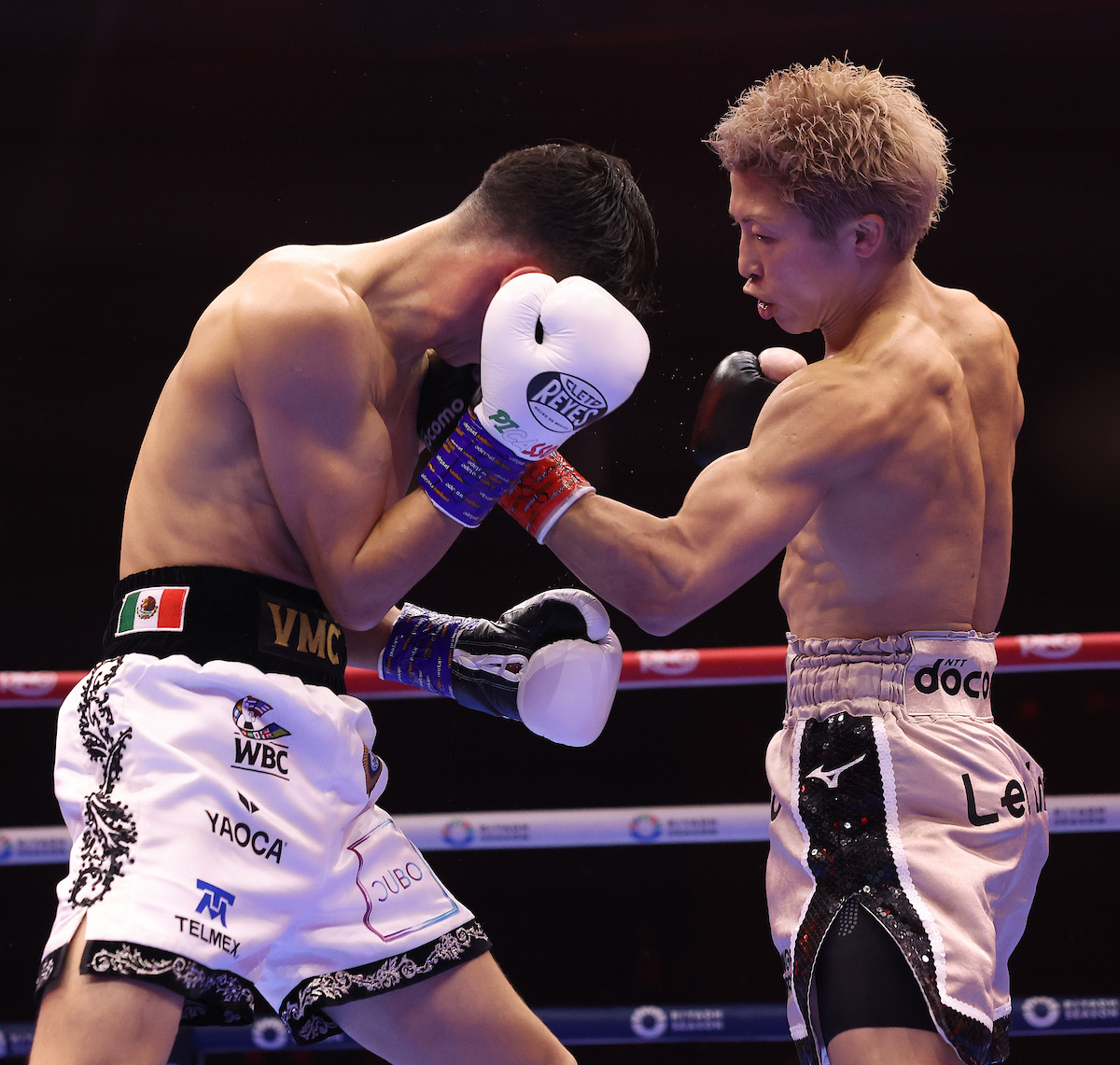 Naoya Inoue scored his fourth win of the year in December against Alan David Picasso in defense of his undisputed IBF, WBC, WBA and WBO World Super Bantamweight Titles.Photo: Mark Robinson, Matchroom Boxing.