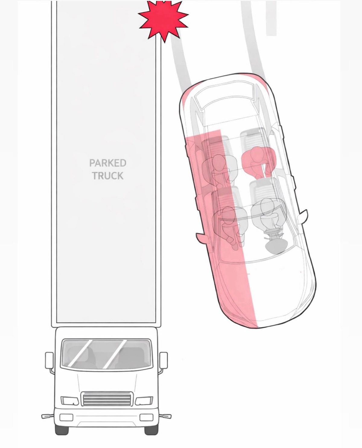 Nigeria's Federal Road Safety Corps posted this diagram of the Joshua accident. Photo: Federal Road Safety Corps