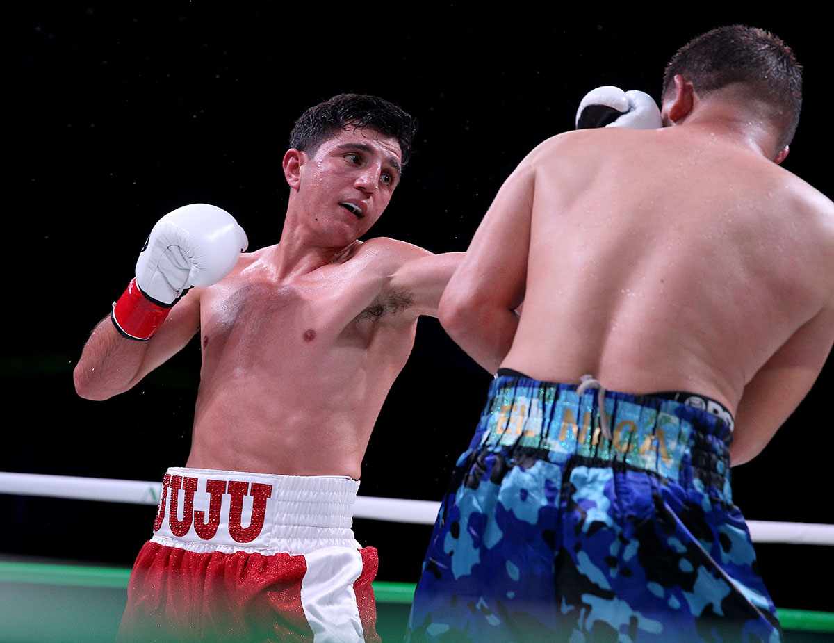 Prospect Julius "Juju" Ballo already has a big following after two pro wins. Photo: Chris Farina, Championing Mental Health