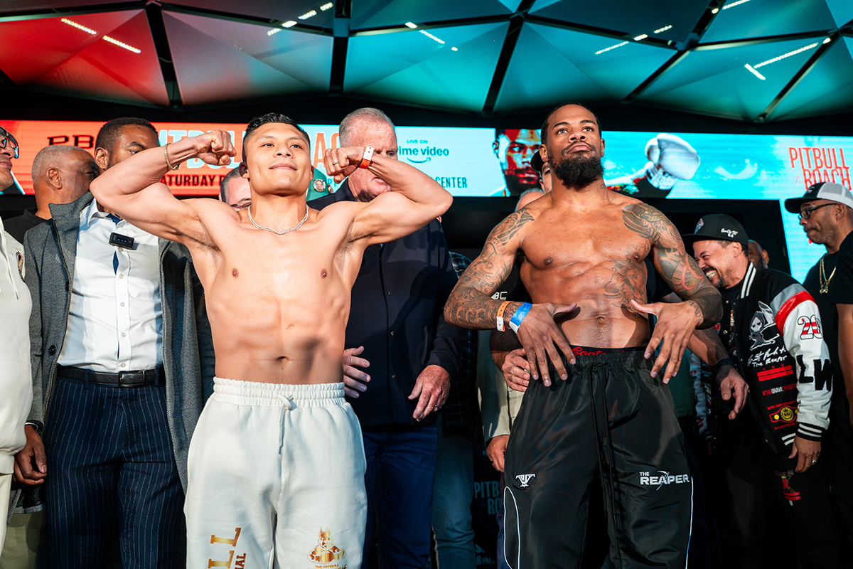 Fans and observers have warmed up to the Pitbull vs Roach matchup. Photo: Dylan Trevino, Premier Boxing Champions
