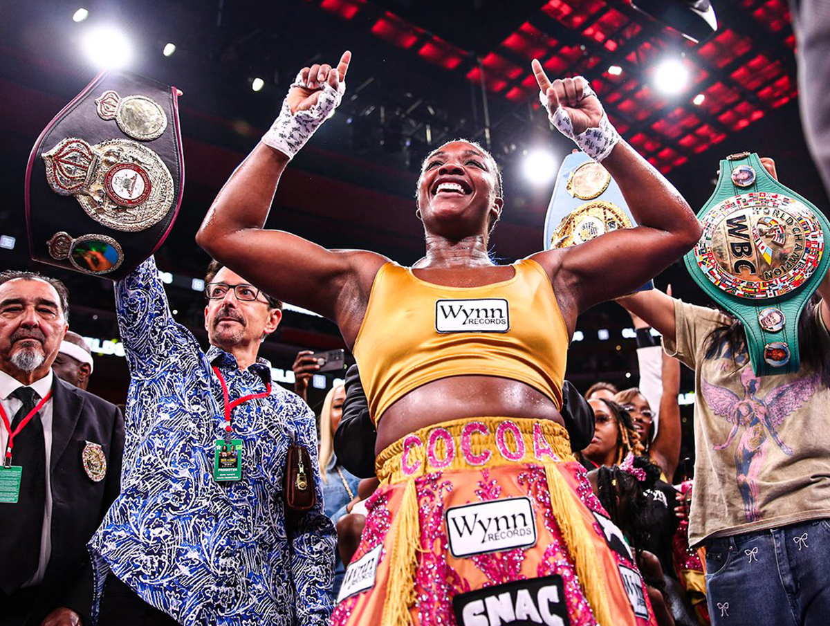 Claressa Shields is an accomplished athlete, but with a chip on her shoulder. Photo: Salita Promotions