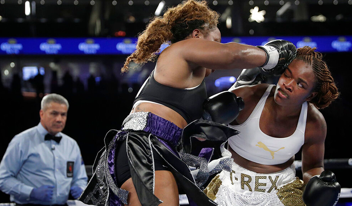 Claressa Shields and Franchon Crews-Dezurn have plenty of mutual respect, but friendship will be set aside on Feb. 22. Photo: HBO Boxing