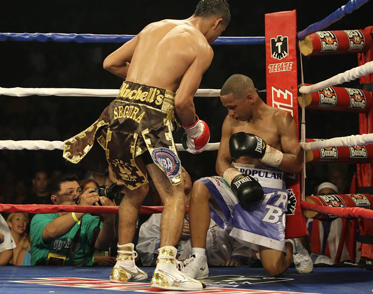 Ivan Calderon vs Giovani Segura is along the top ten greatest Mexico vs Puerto Rico classics. Photo: BoxRec Wiki