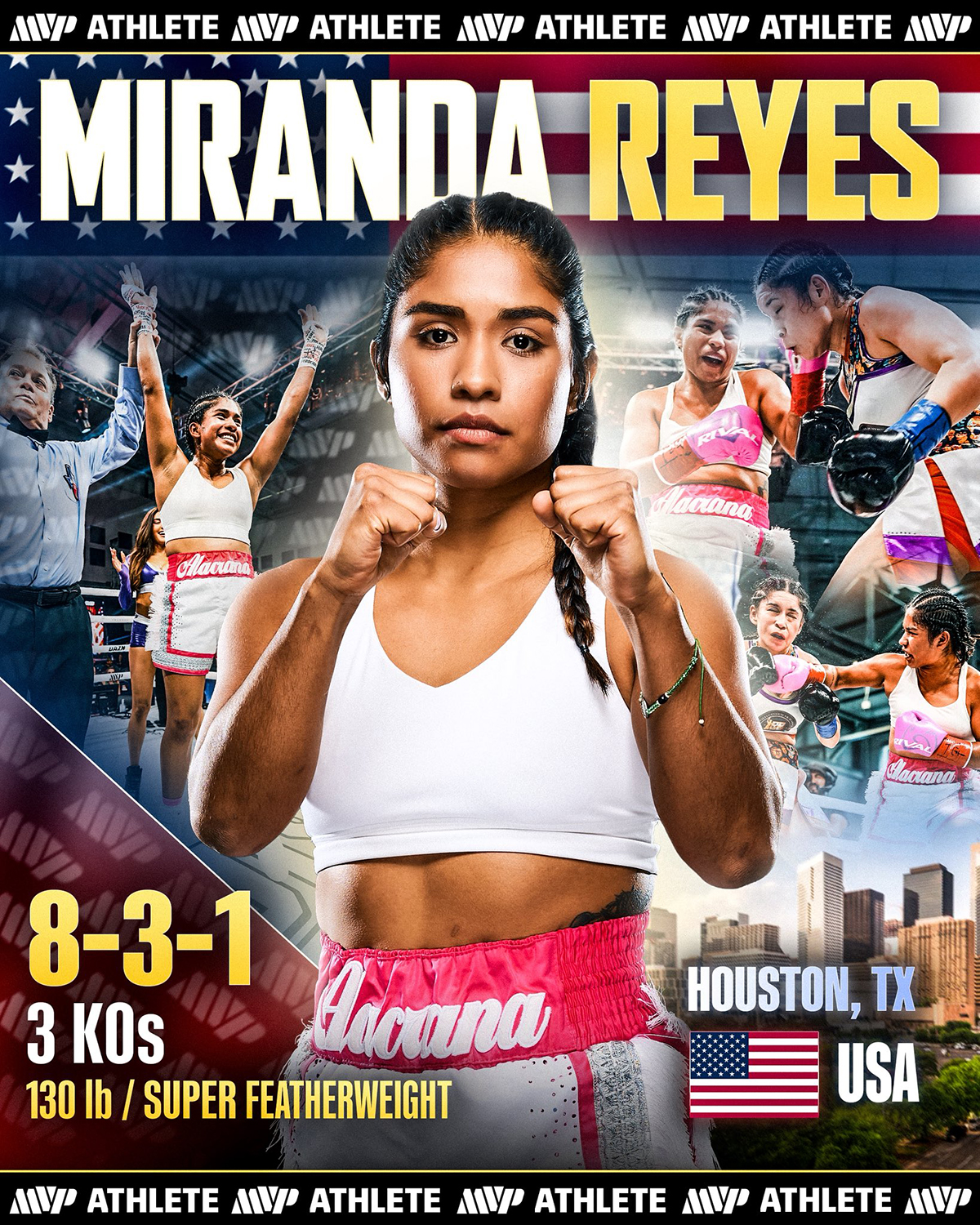 Miranda Reyes is a tough test for any opponent.
