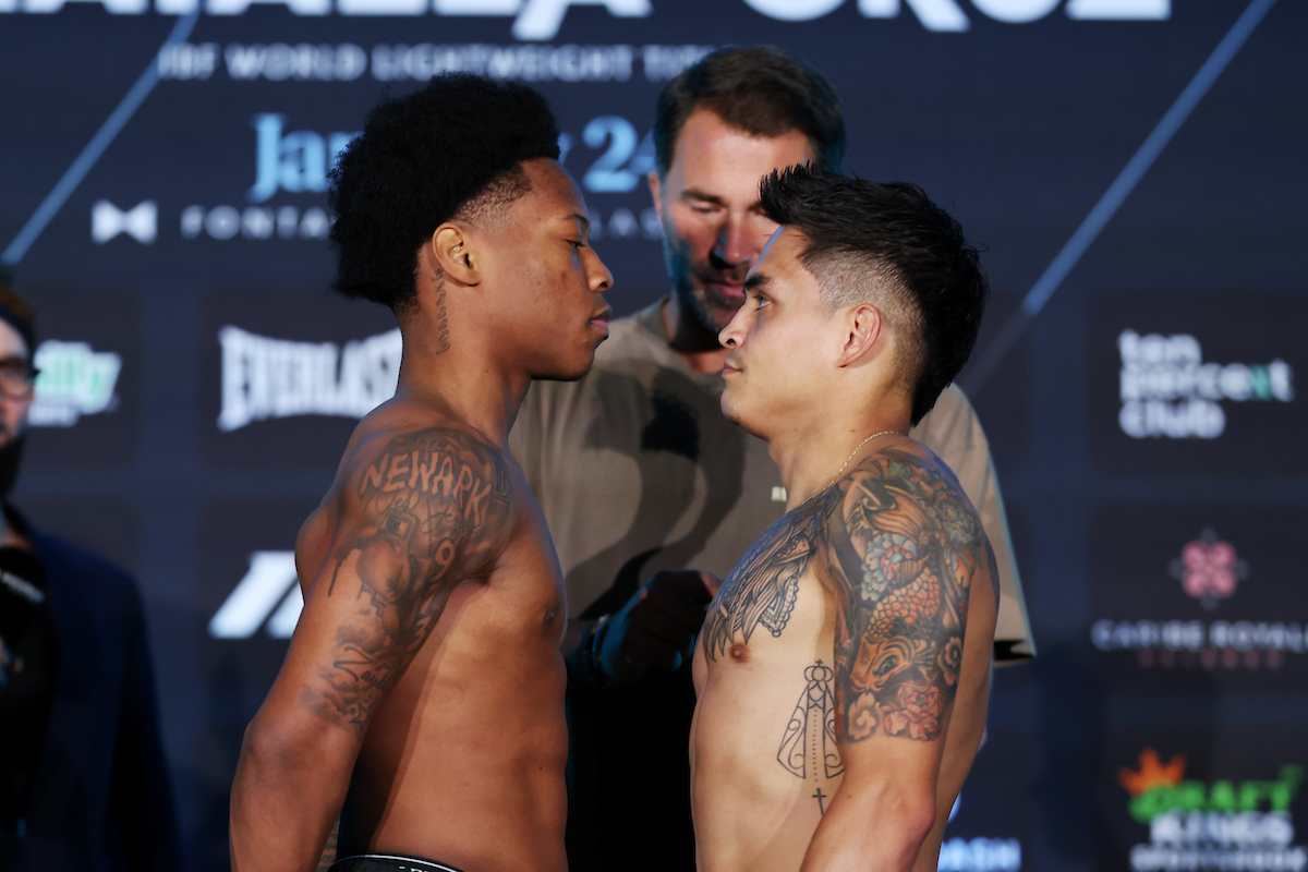 Zaquin Moses is already drawing attention after just five pro fights. Photo: Matchroom Boxing