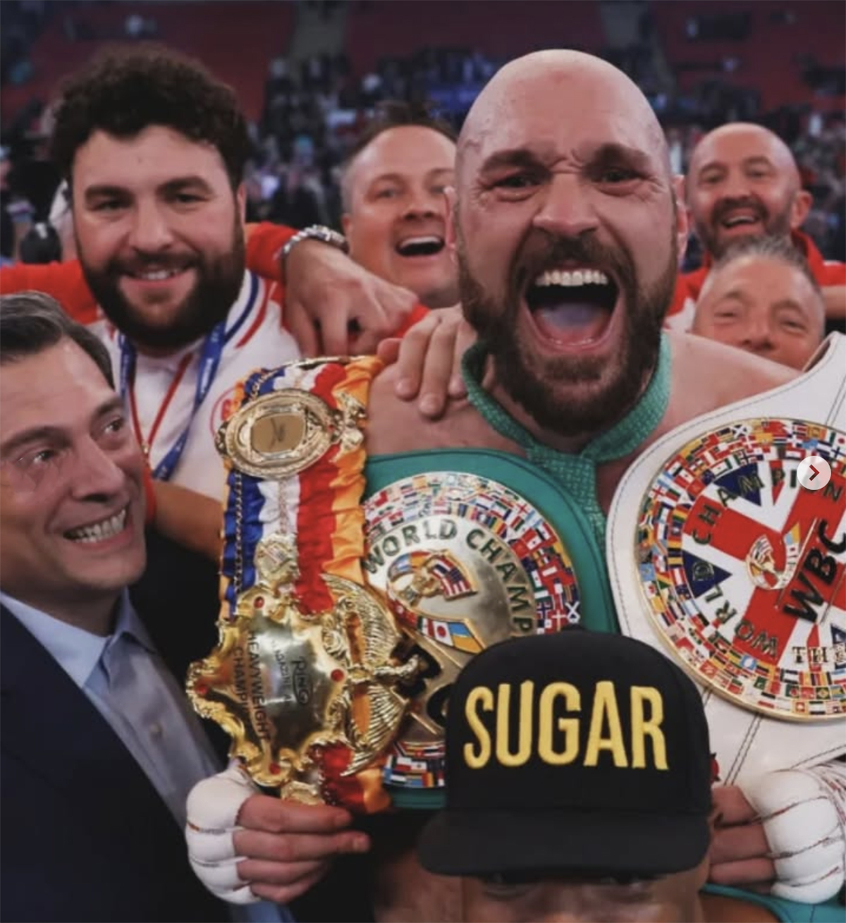 To absolutely no one's surprise, Tyson Fury is back on April 11. Photo: Top Rank Boxing