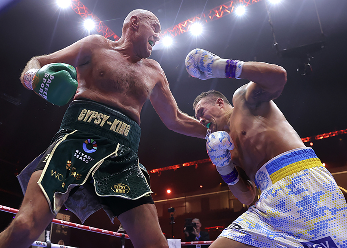 Following two losses to Oleksandr Usyk, a Tyson Fury fight with Anthony Joshua lost some luster. Photo: Queensberry Promotions