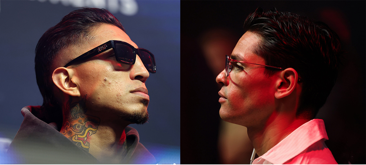 Who is the real A-side in Barrios vs Garcia? You might think it's Ryan Garcia. Photo: Cris Esqueda, Golden Boy Boxing