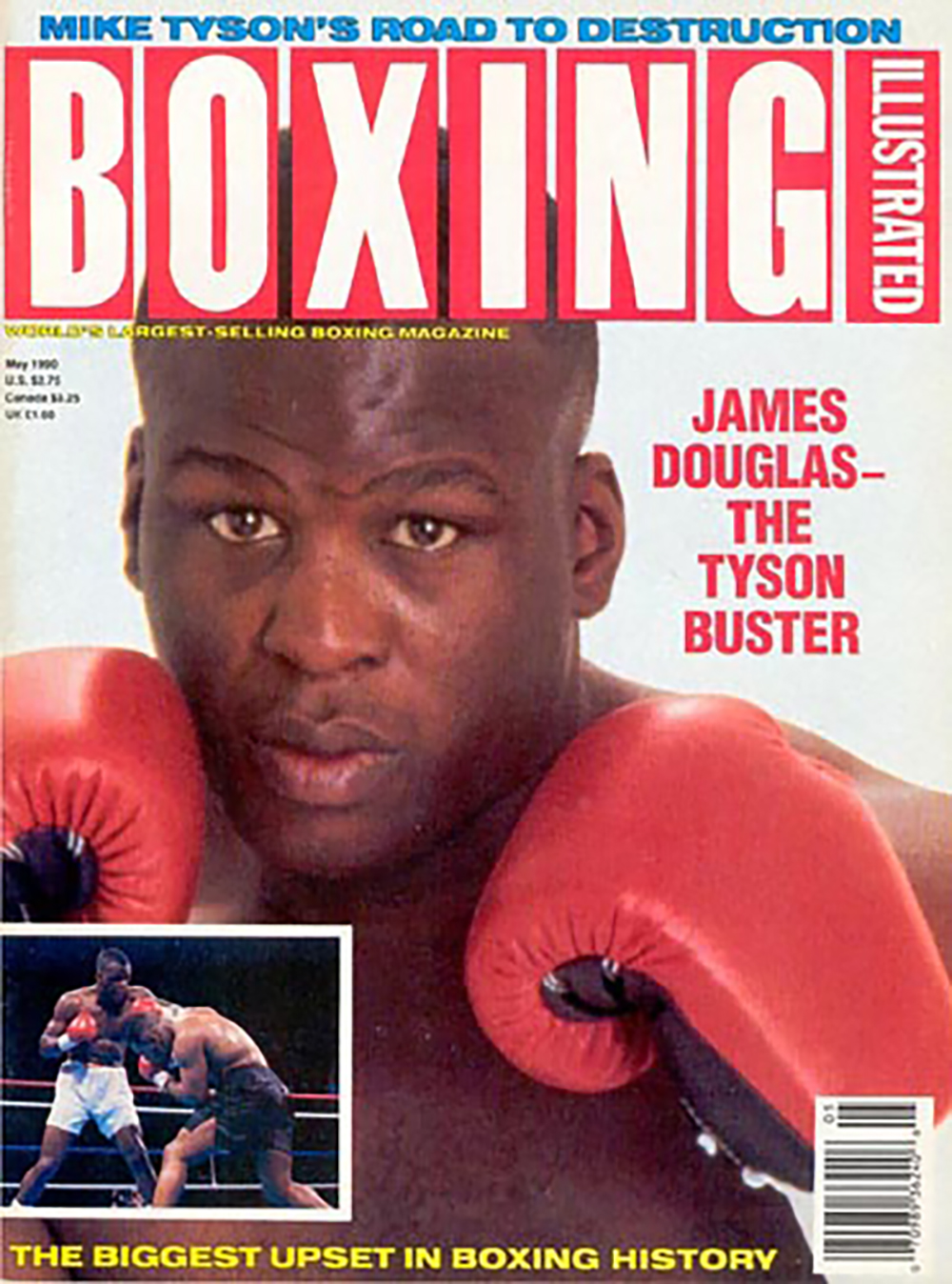 The giant killer secured his place in boxing history one night in Tokyo. Photo: BoxRec Wiki/Boxing Illustrated