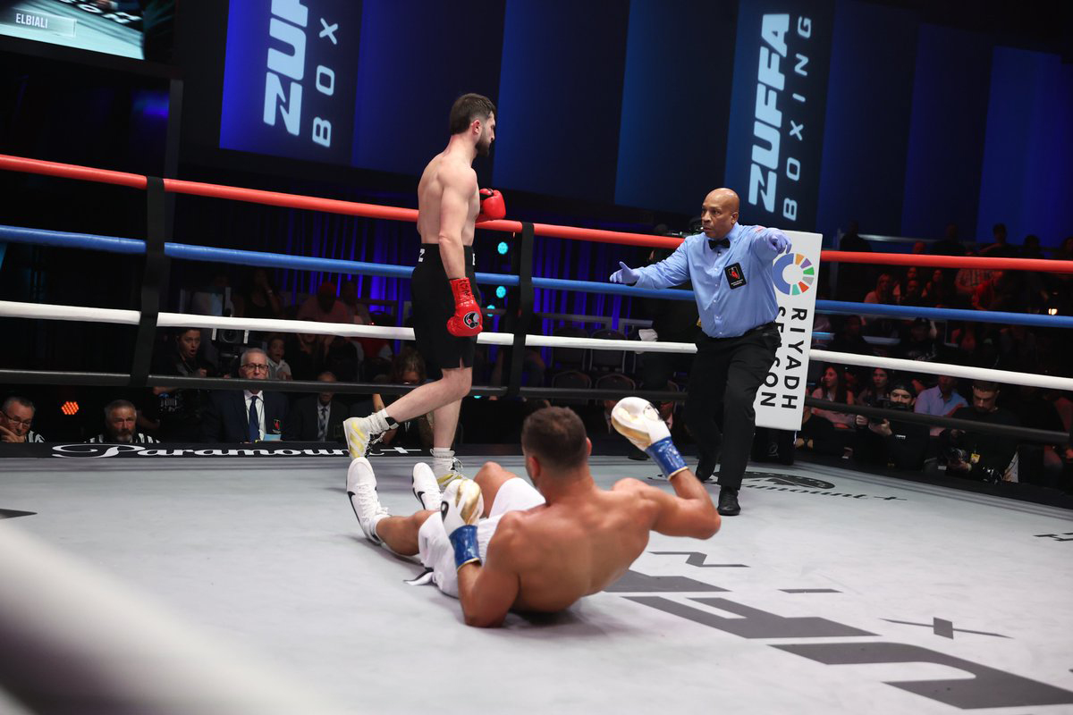 Umar Dzambekov is a fast rising star in the light heavyweight division. Photo: Zuffa Boxing 03