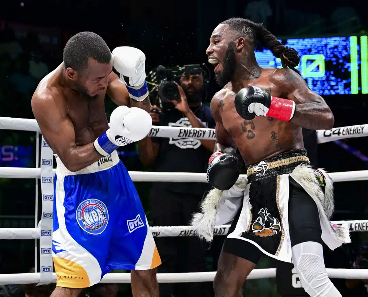 Elijah Pierce knows what it's like to fight back and win. His next fight on Feb. 28 is a featherweight title eliminator. Photo: Adam Hagy, Overtime Boxing