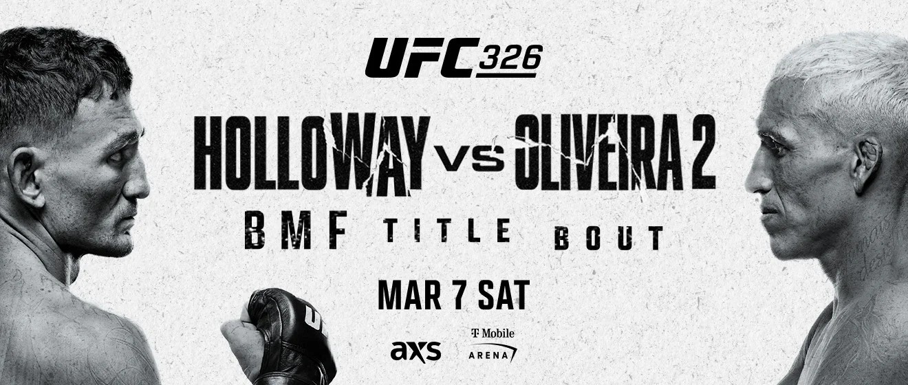 UFC 326: Max Holloway vs. Charles Oliveira