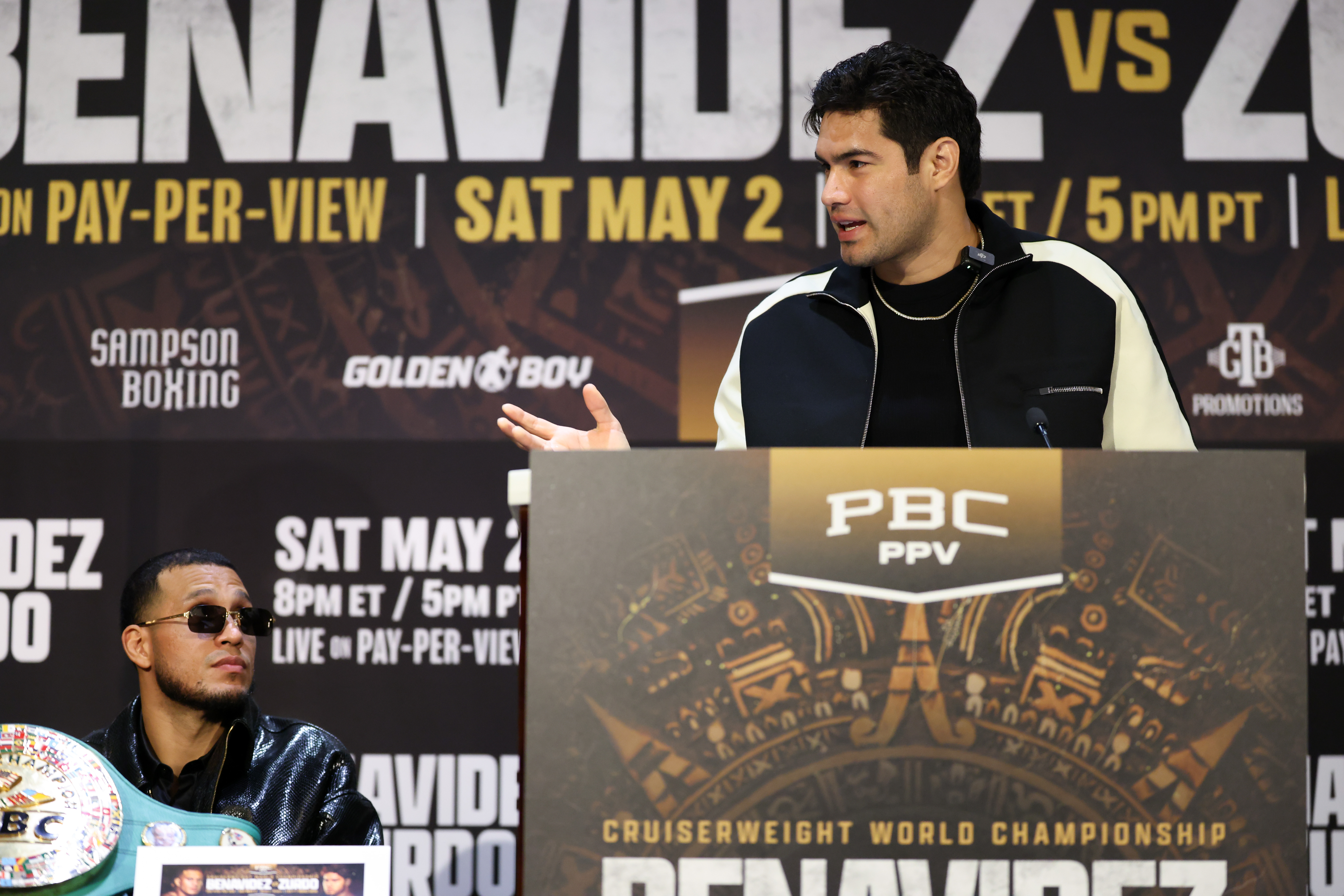 Zurdo Ramirez will carry the banner for Mexico on May 2. Photo: Cris Esqueda, Golden Boy Boxing Benavidez vs Zurdo