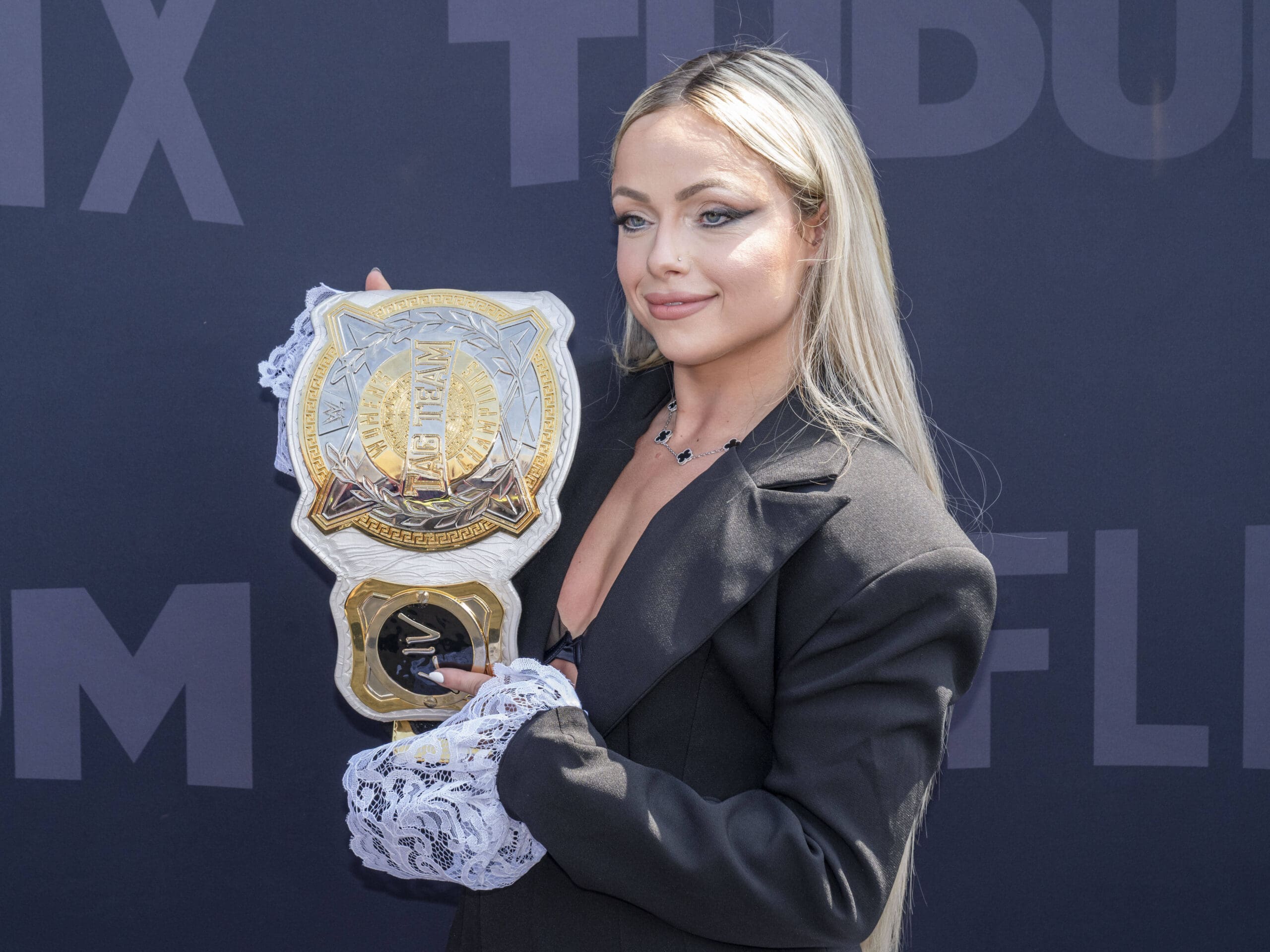 May 31, 2025, Los Angeles, California, USA: Liv Morgan attends Netflix Tudum 2025: The Live Event. Los Angeles USA - ZUMAb173 20250531_aap_b173_360 Copyright: xBillyxBennightx