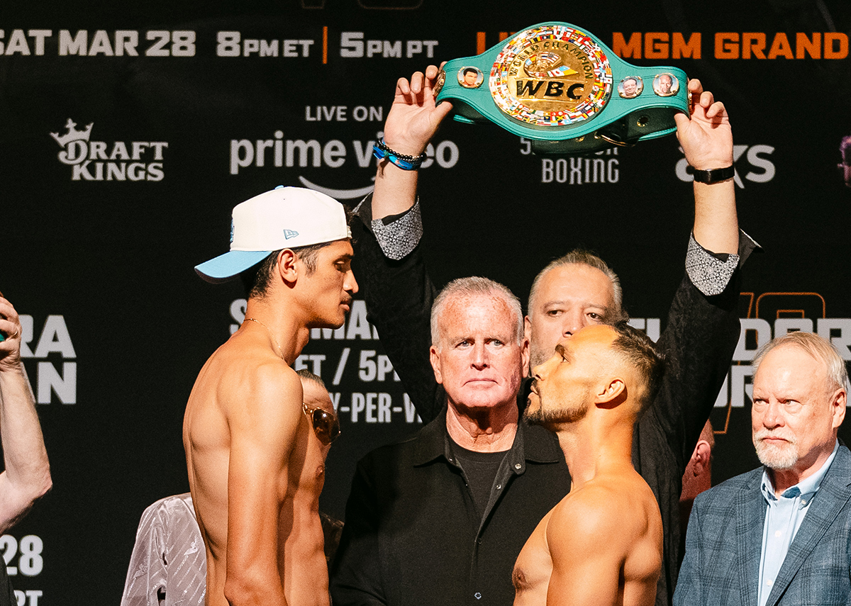 Fundora vs Thurman is about a lot more than the height and age difference. Photo: Michael Bishop, Premier Boxing Champions