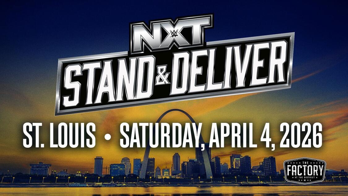 WWE NXT Stand & Deliver 2026 Poster