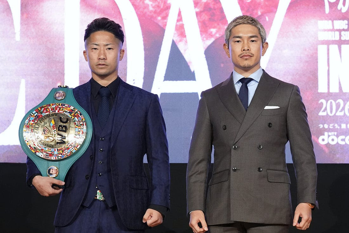 Takuma Inoue will face veteran Kazuko Ioka in the co-main event. Photo: Naoki Fukuda Inoue vs Nakatani