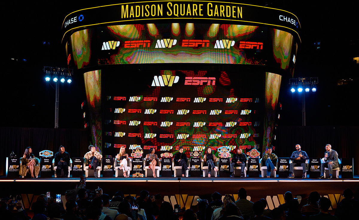 MVP's new venture with ESPN, called MVPW, is following the money while providing a growth platform. Photo: Harry Aaron, Most Valuable Promotions