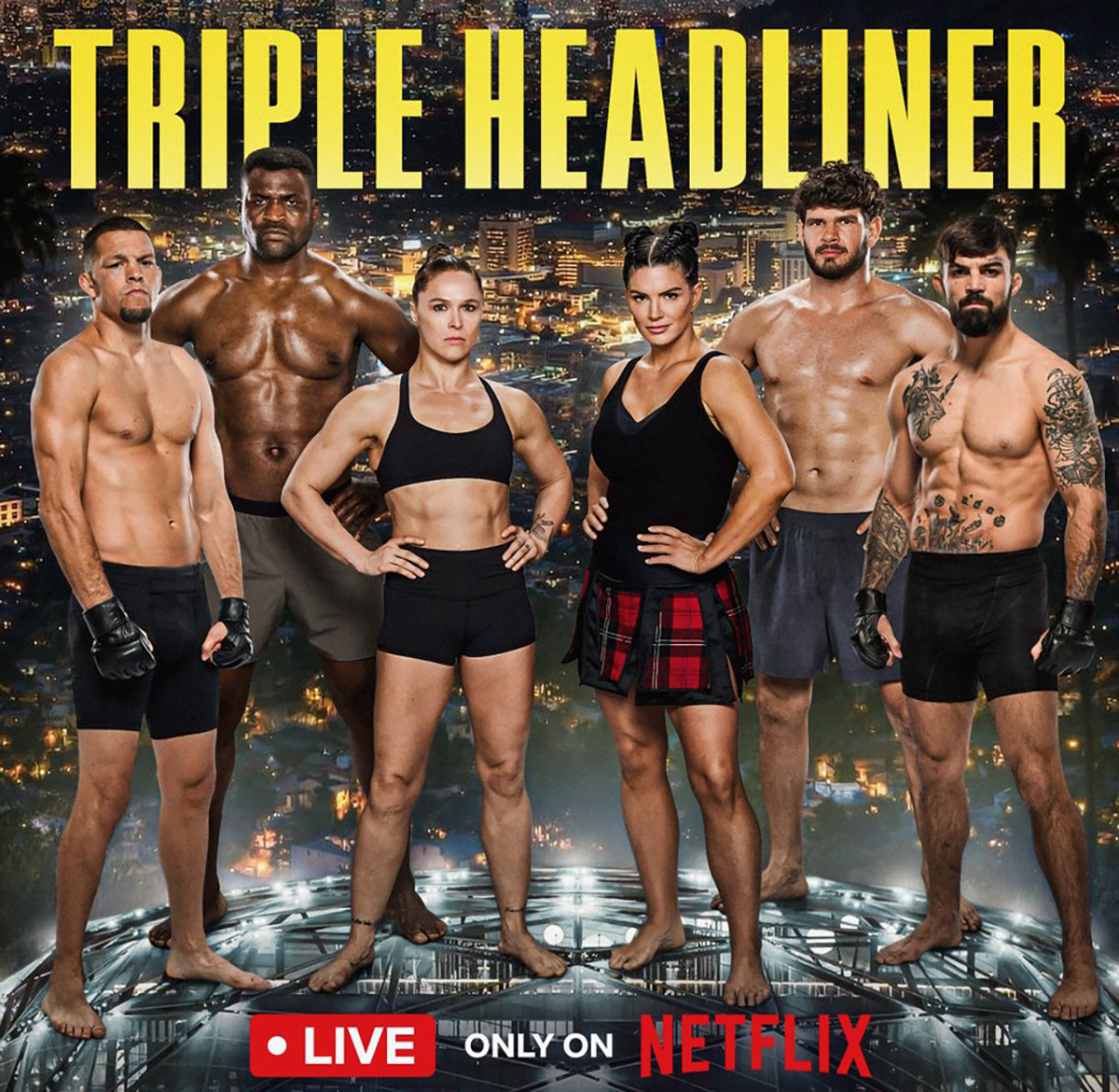 It's now a triple headliner of MMA action on May 16 with some of the most well-known names in the sport. Photo: MVP Diaz vs Perry