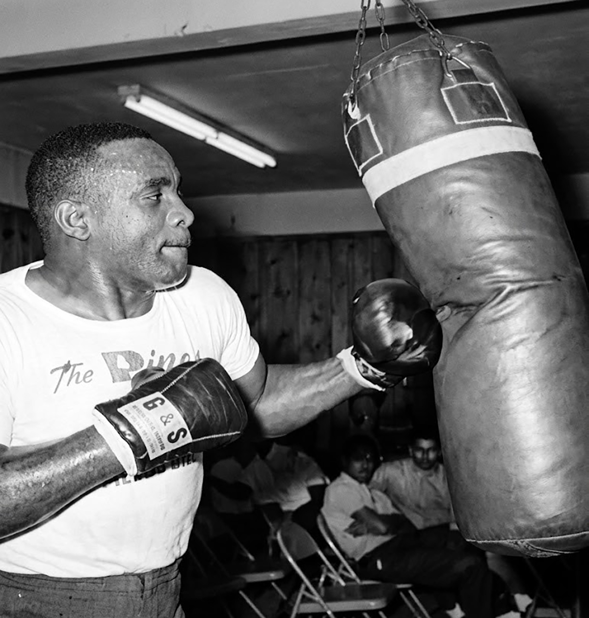 Sonny Liston trains at The Pines in the Catskills in the new documentary "Ringside in the Mountains." Photo: Wikimedia review documentary Catskills