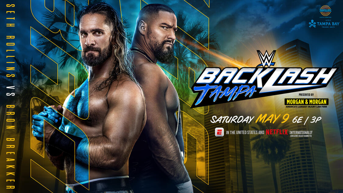 Seth Rollins Vs Bron Breakker WWE Backlash