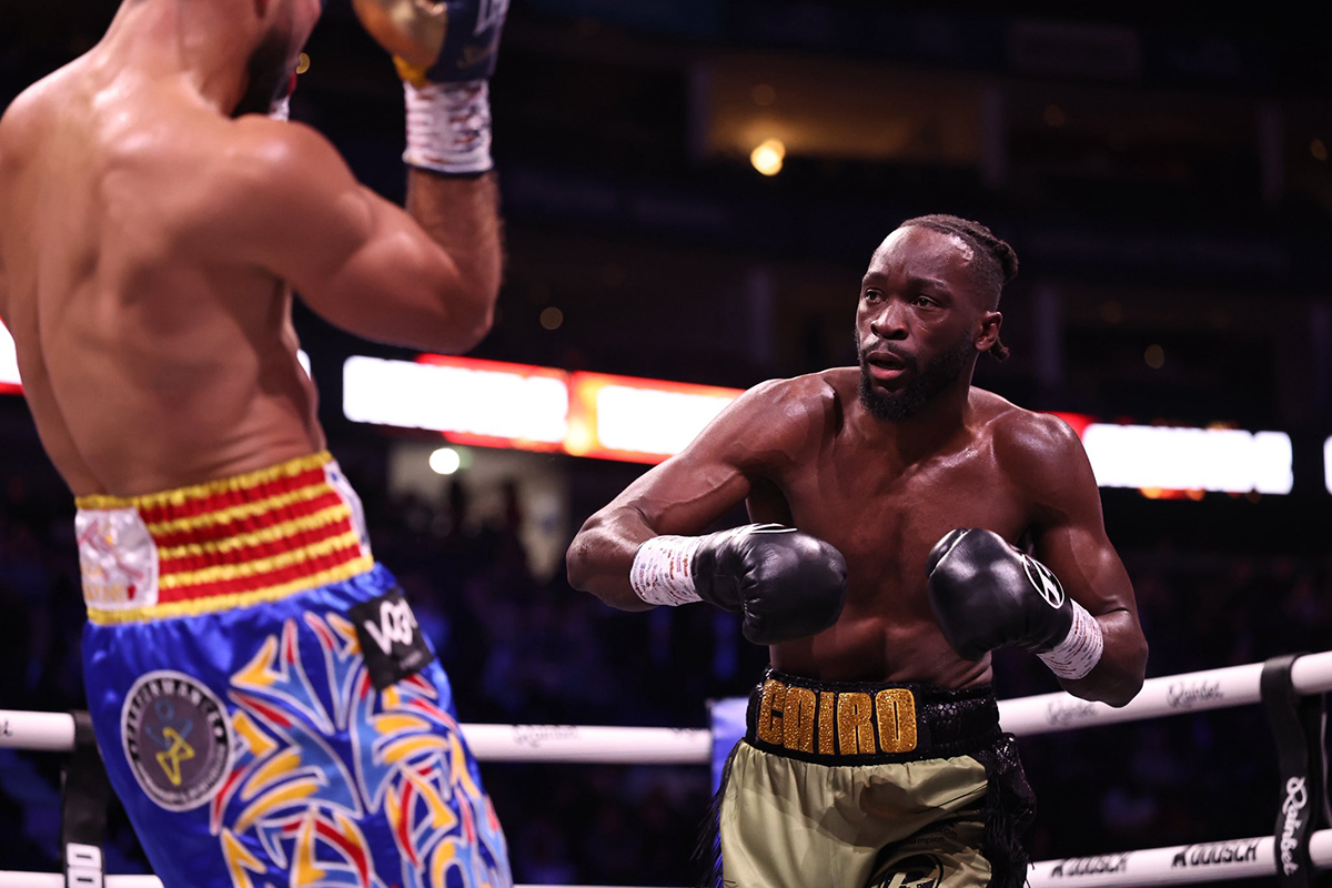 Denzel Bentley won the WBO Interim World Middleweight title, and this time it means something. Photo: Queensberry Promotions