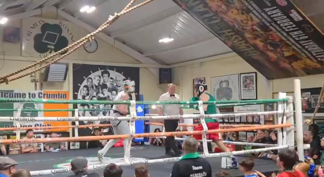 Conor McGregor at Crumlin Boxing Club