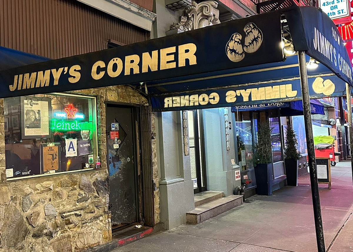 The landmark Jimmy's Corner is under threat of closure. It's time for boxing fans to stand up.
