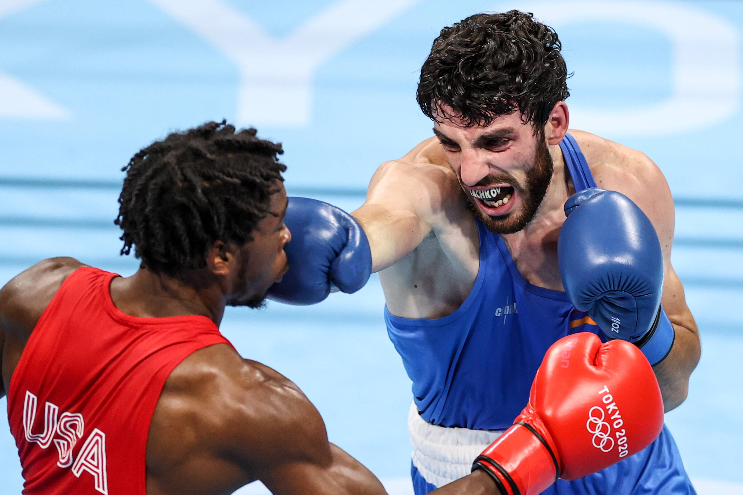 Hovhannes Bachkov in Olympic competition