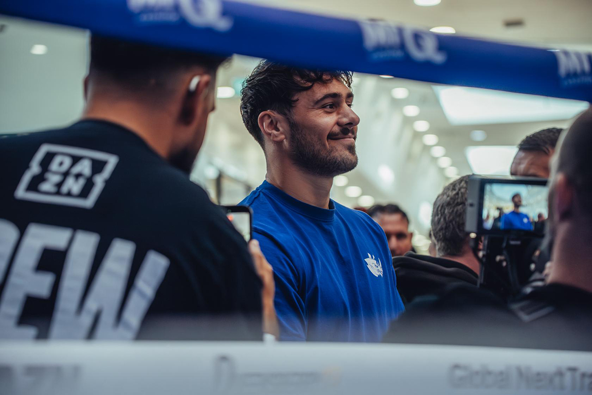 Dave Allen has been a happy warrior throughout his improbable heavyweight boxing career. Photo: Queensberry Promotions