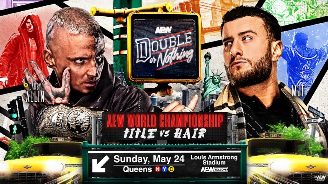 MJF vs Darby Allin Hair vs Title