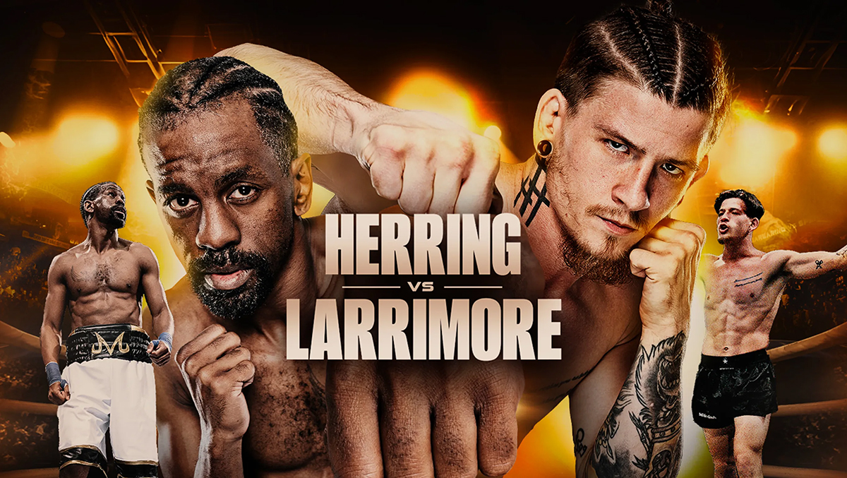 Jamel Herring will face late replacement Michael Larrimore for the vacant bantamweight BKFC world championship on Friday. Photo: BKFC