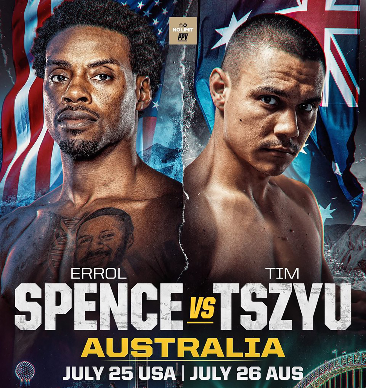 The parties involved in negotiating the Spence vs Tszyu matchup say it has been two years in the making. Photo: No Limit Boxing
