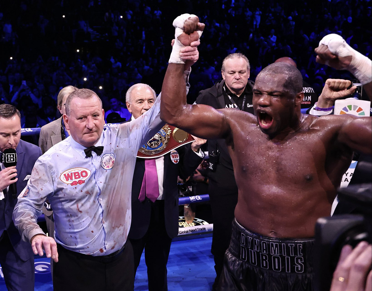 If the rematch is half as good as the first fight, Dubois Wardley 2 will be a sensational event. Photo: Queensberry Promotions