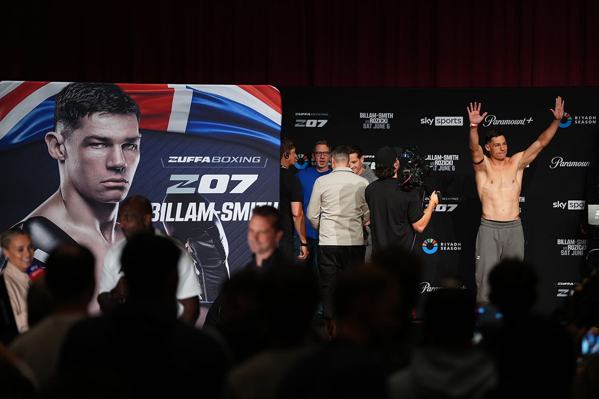 Chris Billam-Smith will have the Bournemouth faithful behind him on Saturday. Photo: Ed Mulholland, Zuffa Boxing 07