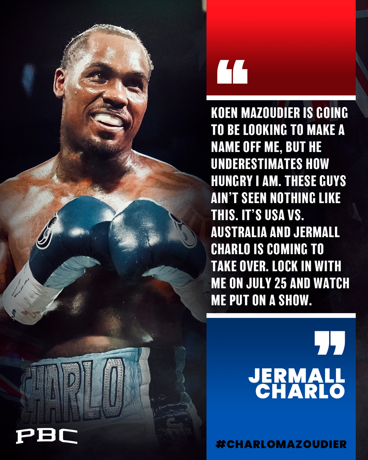 Jermall Charlo intends to seek a title at super middlweight. 