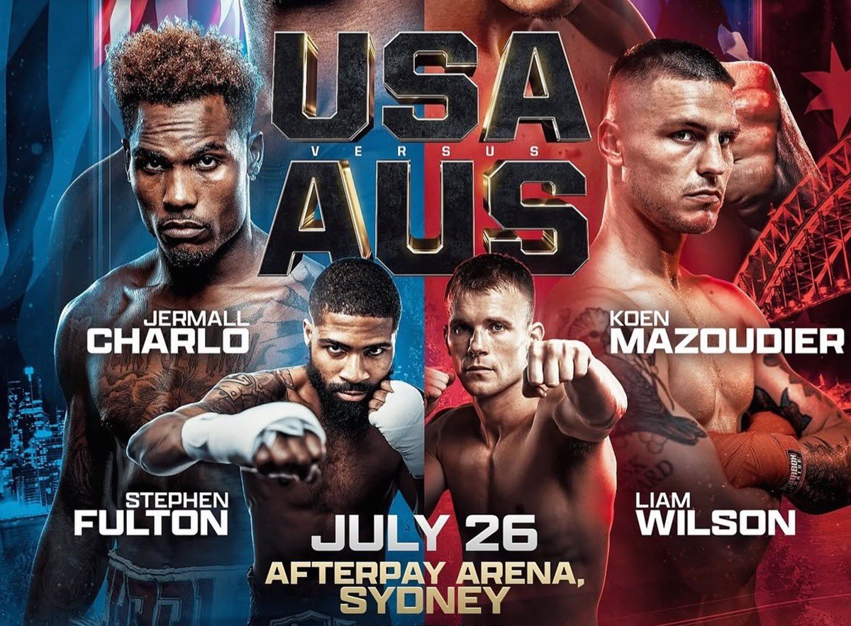 The Spence vs Tszyu card has turned into a USA vs AUS card with the addition of Jermall Charlo and Stephen Fulton Jr.