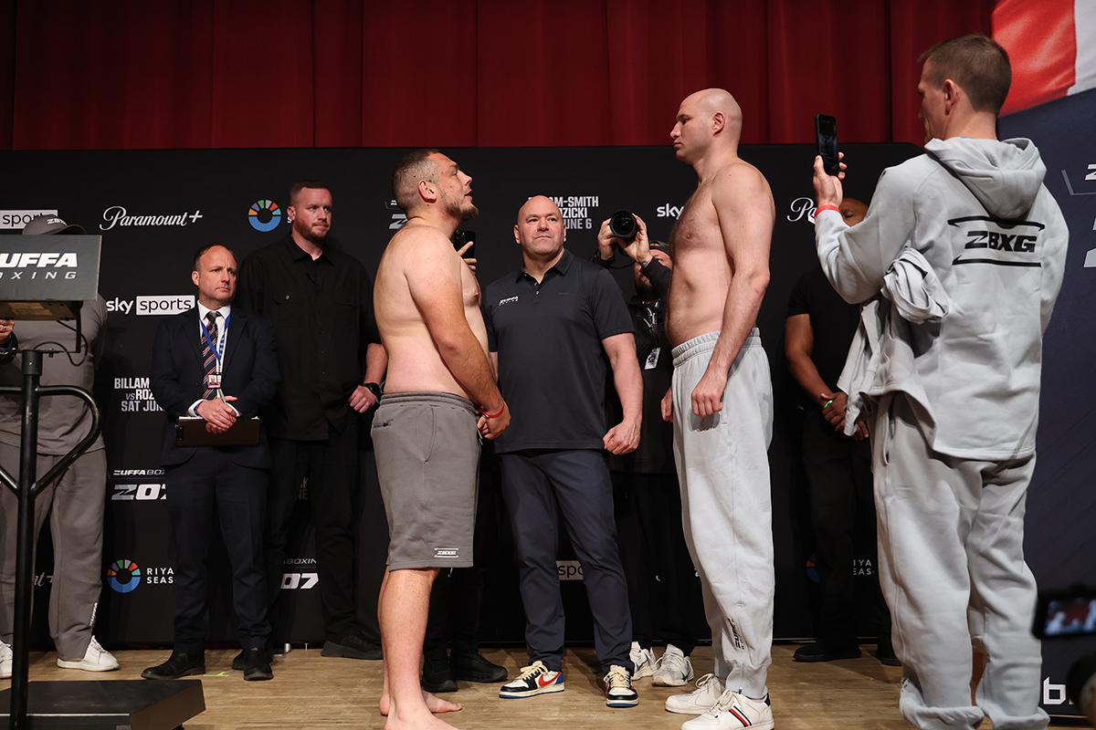 It will be an uphill battle for Harvey Dykes against Ivan Dychko. Photo: Ed Mulholland, Zuffa Boxing 07 Billam-Smith