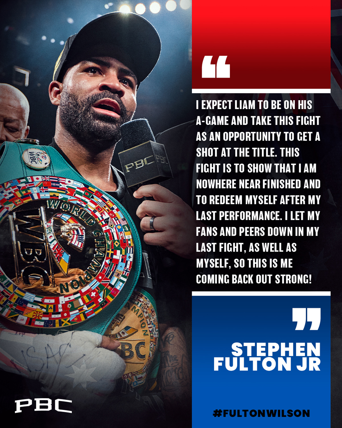 Stephen Fulton Jr. intends to start a new win streak in Australia. 