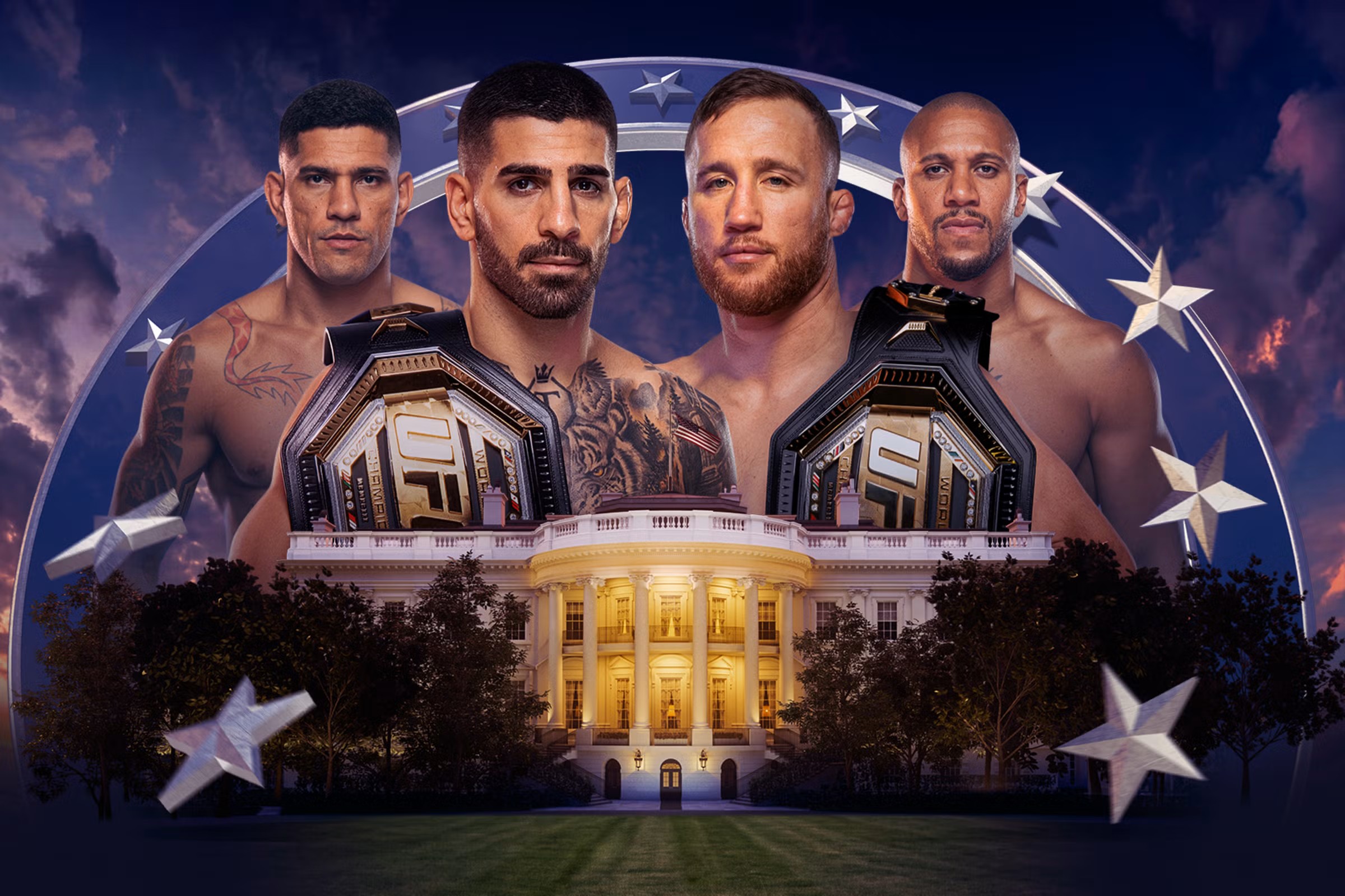 UFC Freedom 250 Poster